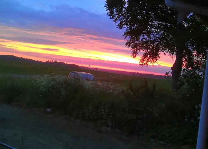 Family Near Beach, Town And Nature Svaneke